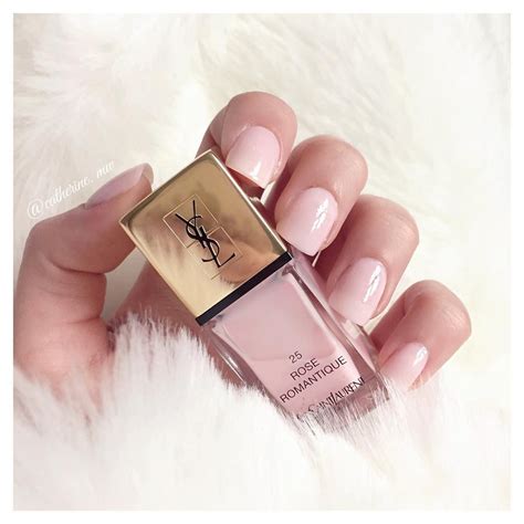 ysl studio silver nail polish|YSL nail polish rose romantique.